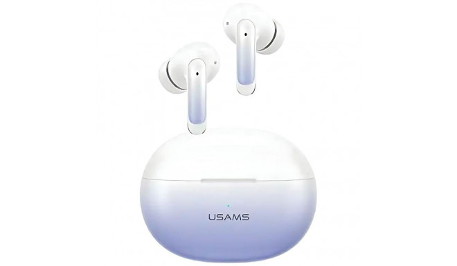 Usams Bluetooth 5.3 TWS X-donseries ENC juhtmevabad sinised gradient kõrvaklapid