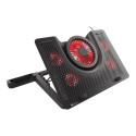 GENESIS Laptop cooling pad, OXID 550 15.6-17.3 5 FANS, LED LIGHT, 1 USB | Genesis | Laptop cooling p