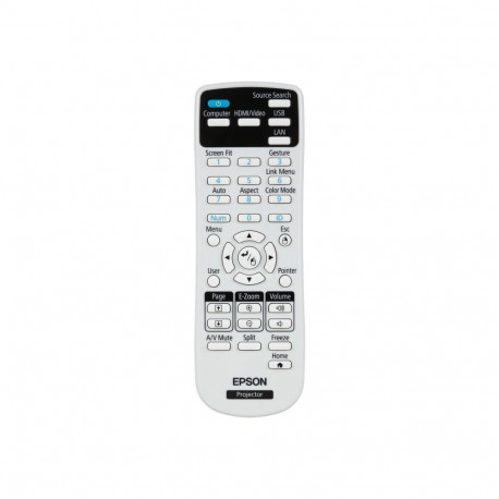 Epson | EB-2250U | WUXGA (1920x1200) | 5000 ANSI lumens | 15.000:1 | White | FHD | Lamp warranty 12