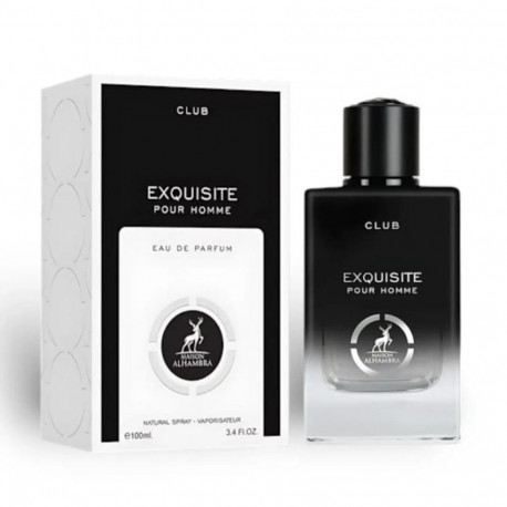 MAISON ALHAMBRA CLUB EXQUISITE POUR HOMME EAU DE PARFUM 100ML VAPORIZADOR