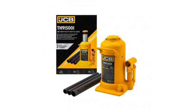 JCB hydraulic jack with a load capacity of 15T and a range of 280-508mm