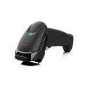 Qoltec 50853 laser vöötkoodiskanner 1D | 2D | must