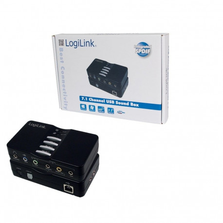 LogiLink USB helikaart Dolby 7.1 8-Channel