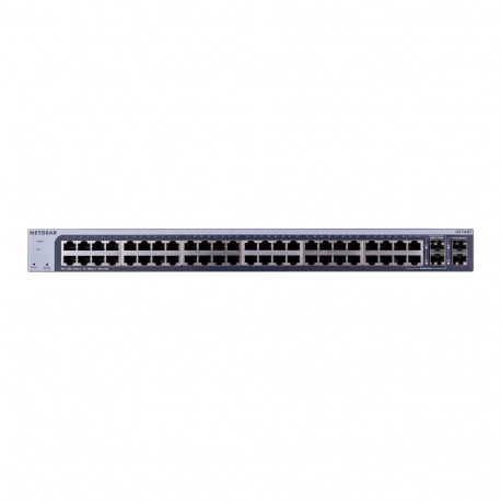 NETGEAR GS748Tv6 Managed L2/L3/L4 Gigabit Ethernet (10/100/1000) Black, Grey