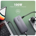 Axagon HMC-12GM2 laptop dock/port replicator Wired USB 3.2 Gen 2 (3.1 Gen 2) Type-C Grey