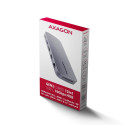 Axagon HMC-12GM2 laptop dock/port replicator Wired USB 3.2 Gen 2 (3.1 Gen 2) Type-C Grey
