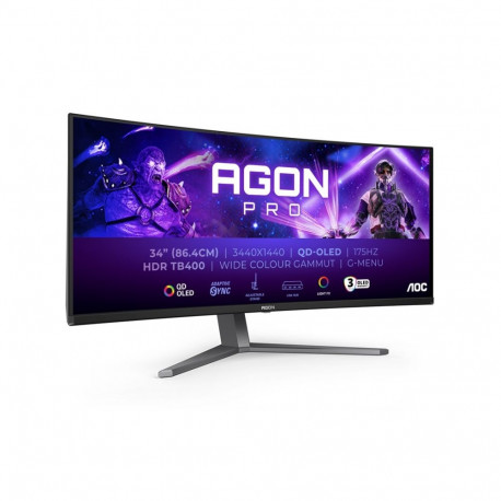 AOC monitor AGON PRO AG346UCD 34" 3440x1440px QD-