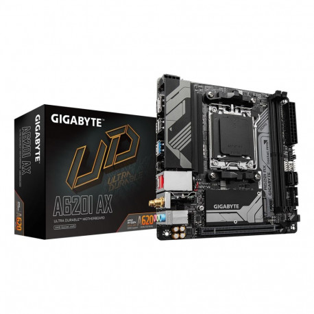 Gigabyte A620I AX 1.0 Processor family AMD Processor socket AM5 DDR5 DIMM Supported hard disk drive 