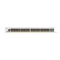 Cisco Catalyst 1200-48P-4X Smart Switch, 48 Port GE, PoE, 4x10GE SFP+, Limited Lifetime Protection (