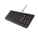 Mechanical Gaming Keyboard | Juhtmevaba | US | Must | 2.4 GHz, Bluetooth, USB | Outemu Panda