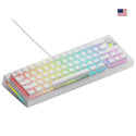 Glorious Gaming GMMK 3 65% eelkokkupandud juhtmega valge – US