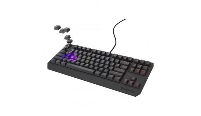 GENESIS Thor 230 TKL mänguklaviatuur USB QWERTY US inglise must