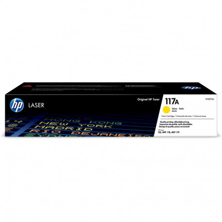 HP 117A kollane originaal toonerkassett