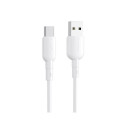 USB-C kaabel Vipfan Colorful X11, 3A, 1m valge