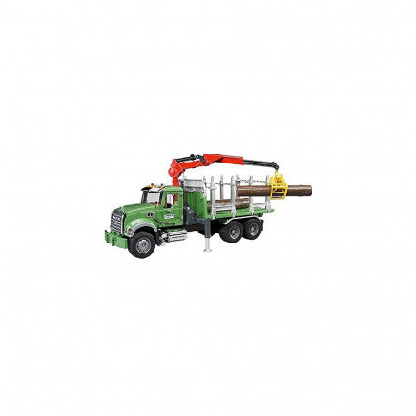 MACK puiduveoauto Granite 02824, 3 palgiga, roheline