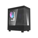 Darkflash DB330M computer case + 3 aRGB fans (black)