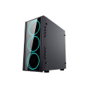 Computer case Aigo Black Technology Mini Micro-ATX (black)