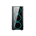 Computer case Aigo Black Technology Mini Micro-ATX (black)