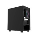 Darkflash DB330M computer case + 3 aRGB fans (black)