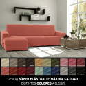 Cover for chaise longue with short left arm Sofaskins NIAGARA 210 - 340 cm - Yellow
