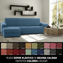 Cover for chaise longue with short left arm Sofaskins NIAGARA 210 - 340 cm - Yellow