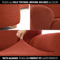 Cover for chaise longue with short left arm Sofaskins NIAGARA 210 - 340 cm - Yellow
