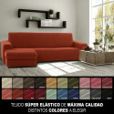 Pārsegs atpūtas krēslam ar īsu kreiso roku Sofaskins NIAGARA 210 - 340 cm - Dzeltens