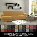 Cover for chaise longue with short left arm Sofaskins NIAGARA 210 - 340 cm - Yellow