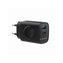 Gembird CHARGER USB 2IN1 20W 2PORT/TA-UC-PDQCW20-01-BK