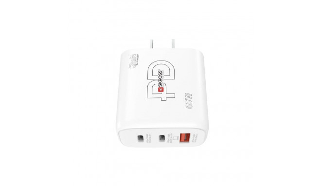 Skross Power Charger 65W PD GaN US USB charger Indoors Max. output current 3.25 A USB 2.0 port A, US