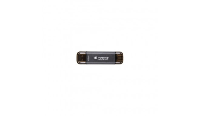 Transcend External SSD||ESD310C|128GB|USB-C|USB|3D NAND|TS128GESD310C