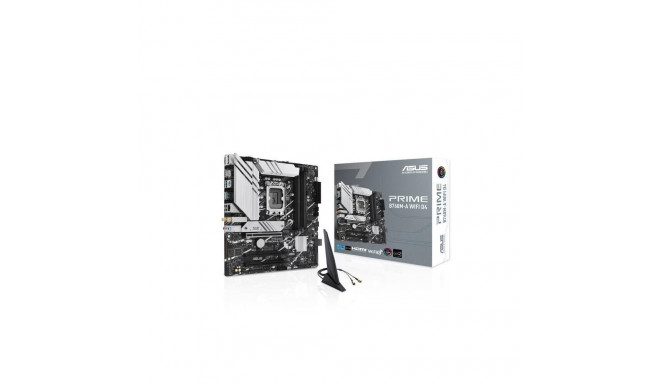 Asus Mainboard||Intel B760 Express|LGA1700|Micro-ATX|Memory DDR4|Memory slots 4|3xPCI-Express 4.0 16