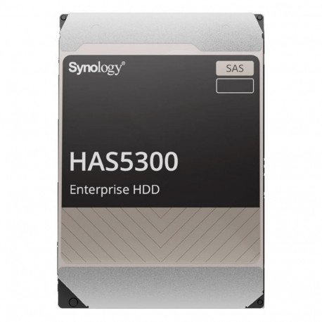 Synology HDD||HAS5300-12T|12TB|SAS|256 MB|7200 rpm|3,5"|MTBF 2500000 hours|HAS5300-12T