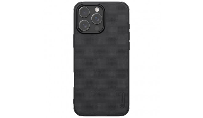 Nillkin - Nillkin Super Frosted PRO Back Cover for Apple iPhone 16 Pro Max Black