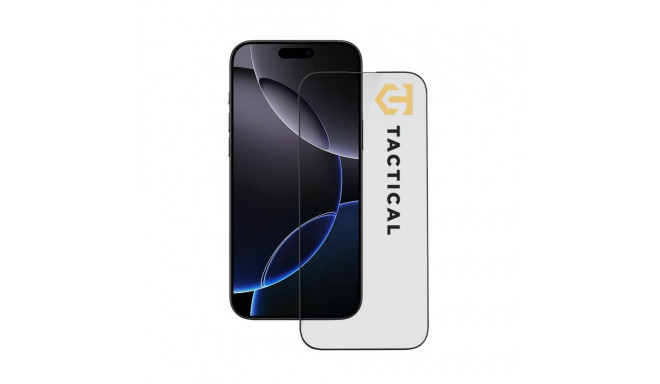 Tactical - Tactical Glass Shield 5D for Apple iPhone 16 Pro Max Black