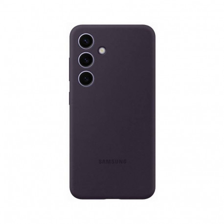 Samsung - EF-PS921TEE Samsung Silicone Cover for Galaxy S24 Dark Violet