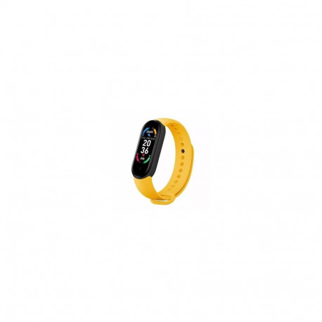 iWear SM6 Smart Bracelet - Fitness Tracker IP67 with HR & Blood pressure / Social / Sleep monitor Ye
