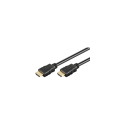 Goobay High Speed HDMI Cable with Ethernet 61163 Black  HDMI to HDMI  10 m