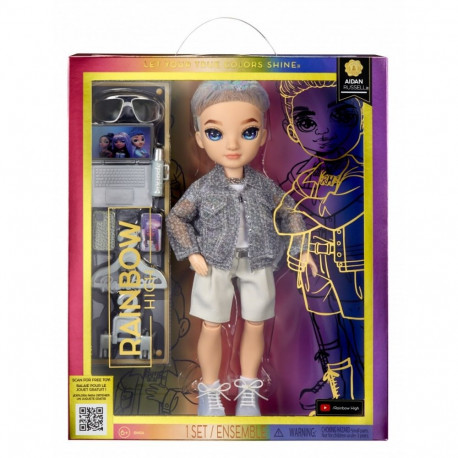 Rainbow High S23 Fashion Doll- AR (Purple)