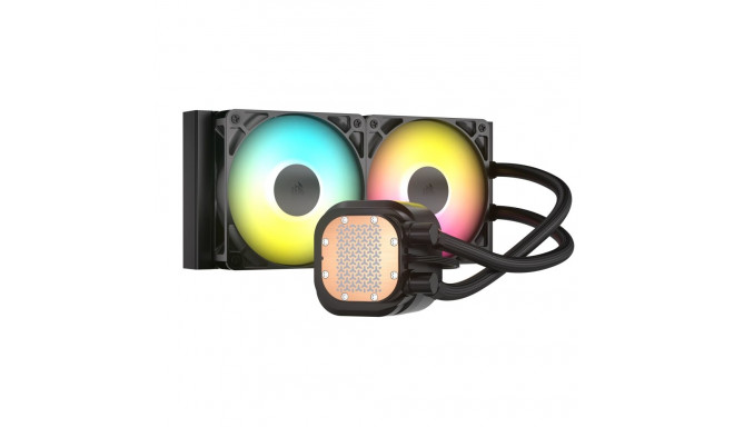 CPU Cooler - Corsair NAUTILUS 240 RS ARGB Liquid Cooler Black