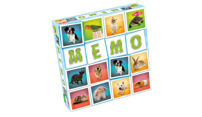 Tactic lauamäng Memo Loomad