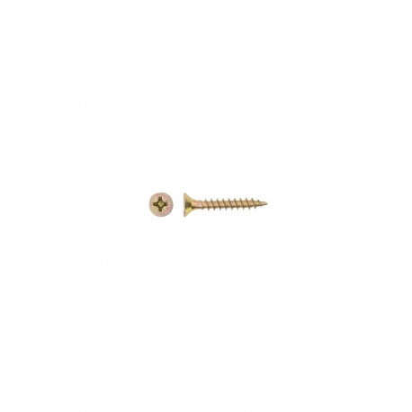 CHIPBOARD SCREW 4.5X30 YLW ZP 25PCS G1