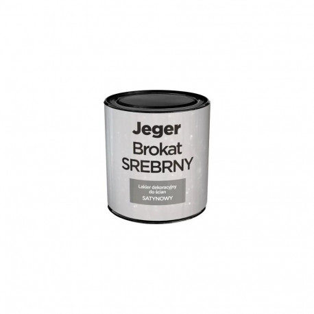 VARNISH GLITTER JEGER SILVER 0.5L