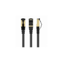 Gembird PP8-LSZHCU-BK-1M networking cable Black Cat8 S/FTP (S-STP)