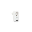 Gembird EG-ACU2-01-W power plug adapter White