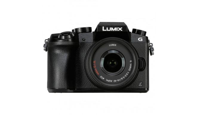 Panasonic Lumix DMC-G70 komplekt must + H-FS 14-42