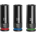 WERA Wheel Impaktor C Set 1 Socket set, 1/2  drive