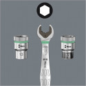 WERA 8100 SA 7 Zyklop Metal ratchet set push-through square