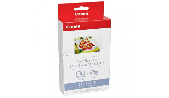 Canon KC-18 IF kleebis 18 lehte täissuuruses