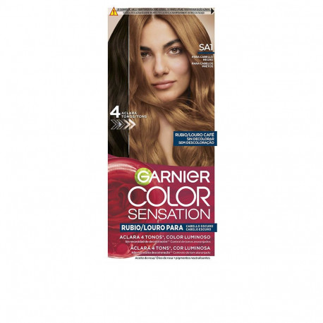 GARNIER juuksevärv Color Sensation särav blond ilma pleegitamiseta tumedatele juustele 5u, kohvipruu